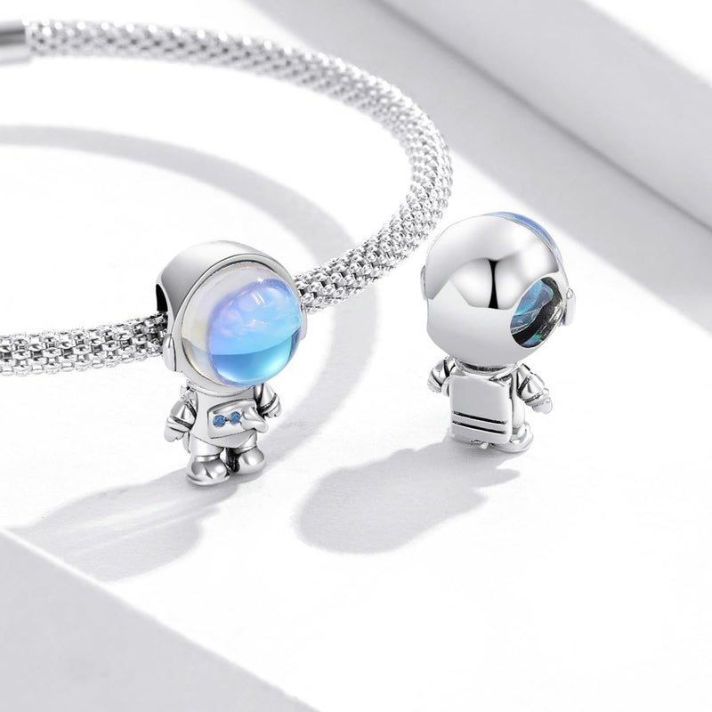 VOROCO Store Charm 925 Sterling Silver Bracelet Necklace Pendant Bead Charms Jewelry Gift for Women Mother Daughter Grandma Family Friends - Image 1